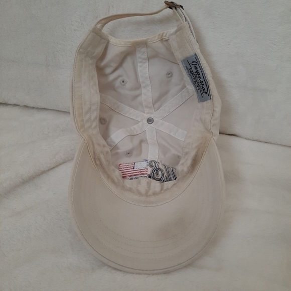 Vintage 2003 Olympia Fields U.S. Open khaki tan embroidered Dad hat - Picture 11 of 13